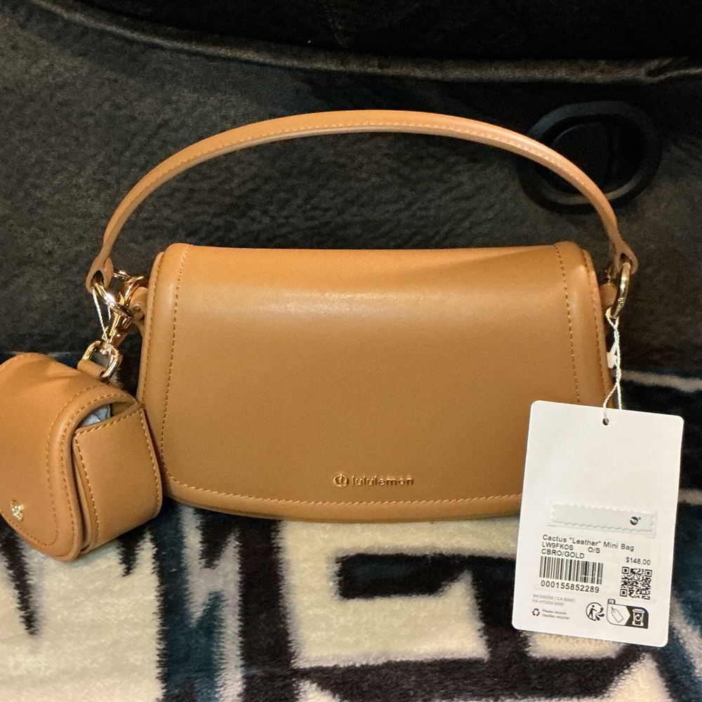Lululemon Athletica Tan Mini Bag